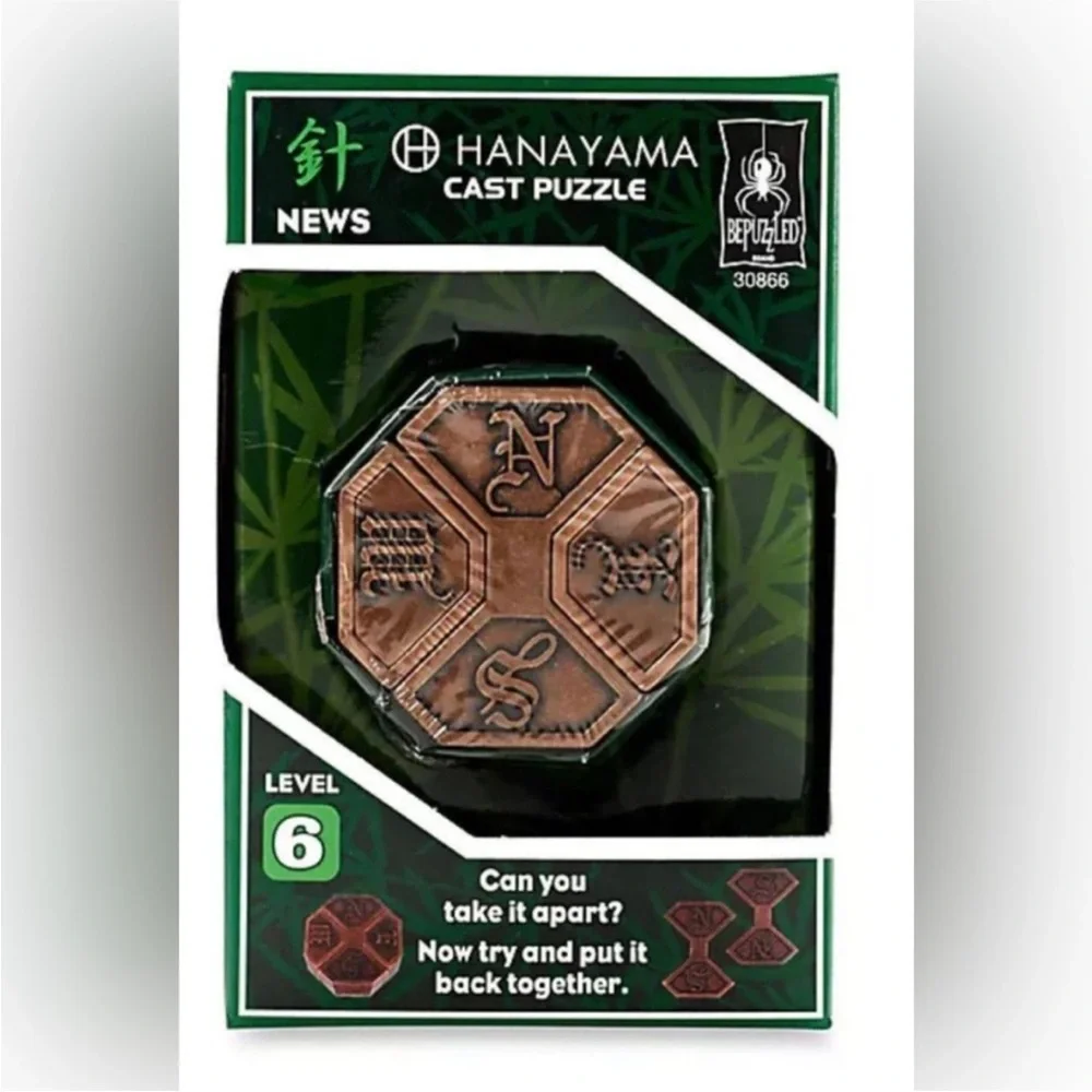 Level 6 Hanayama Cast Puzzle metal brain teaser - Picture 4 of 4